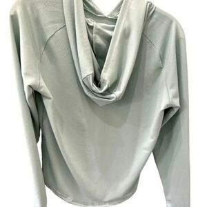 Light Green‎ Hoodie Waffled Texture New Top